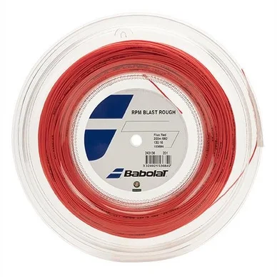 Cordage Babolat RPM Blast Rough Fluo Red 1.25mm/200m