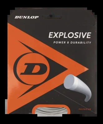 Cordage de Tennis Dunlop Explosive 16G Argent 1,3mm/12m