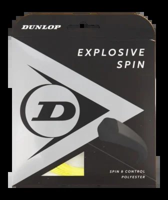 Cordage de Tennis Dunlop Explosive Spin 16G Yellow 1,3mm/12m