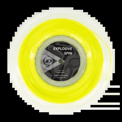 Cordage de Tennis Dunlop Explosive Spin 16G Yellow 1,3mm/200m