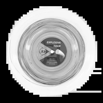 Cordage de Tennis Dunlop Explosive Tour 18G Argent 1,20mm/200m