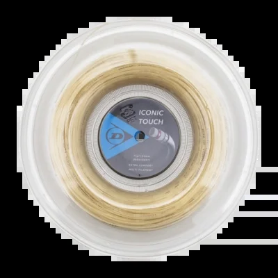 Cordage de Tennis Dunlop Iconic Touch 17G Naturel 1,25mm/200m