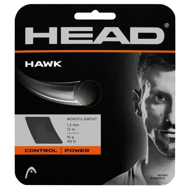 Cordage HEAD HAWK Grey 1.30mm/12m