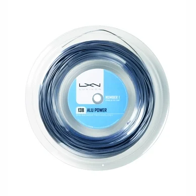 Cordage Luxilon Alu Power Reel Silver 1.38mm/200m