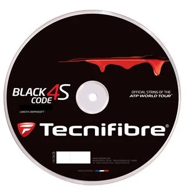 Cordage Tecnifibre Bob 110M Black Code 4S 1.25