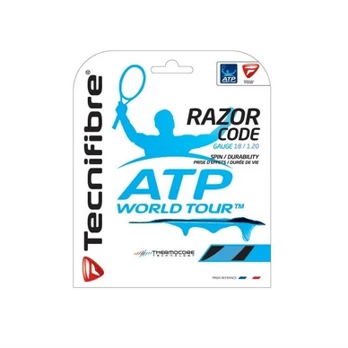Cordage Tecnifibre Razor Code Bleu 1,20