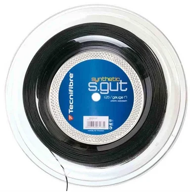 Cordage Tecnifibre Reel 200M Synthetic Gut Noir 1,30