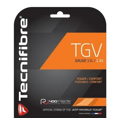 Cordage Tecnifibre Tgv 1,35 Naturel (Pu)