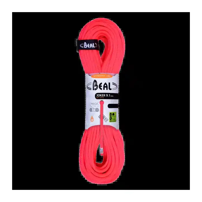 Corde escalade Joker 9.1 unicore L 80 Mètres Dry Cover Béal Satisfait Ou Remboursé