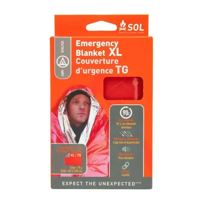 Couverture de survie double Sol SURVIVAL BLANKET Vente Directe