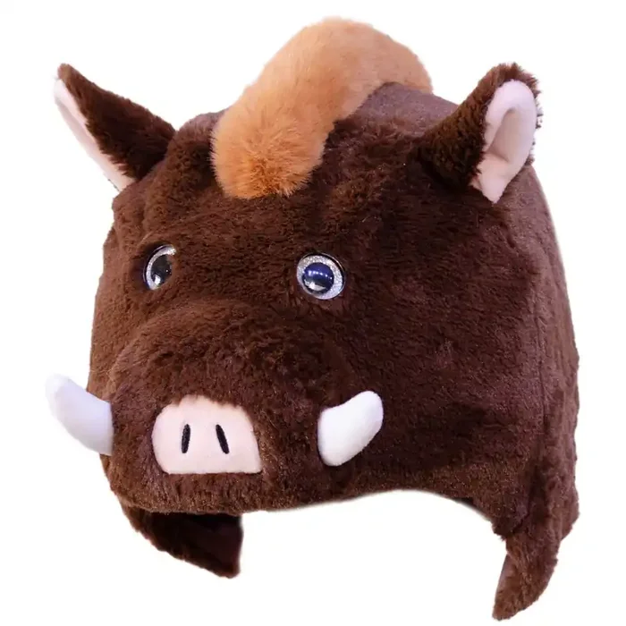 Couvre casque peluche Sanglier Dani Creations Prix Bas