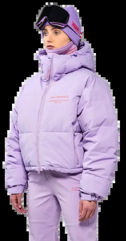 Cropped Puffer Femmes Veste Pas Cher