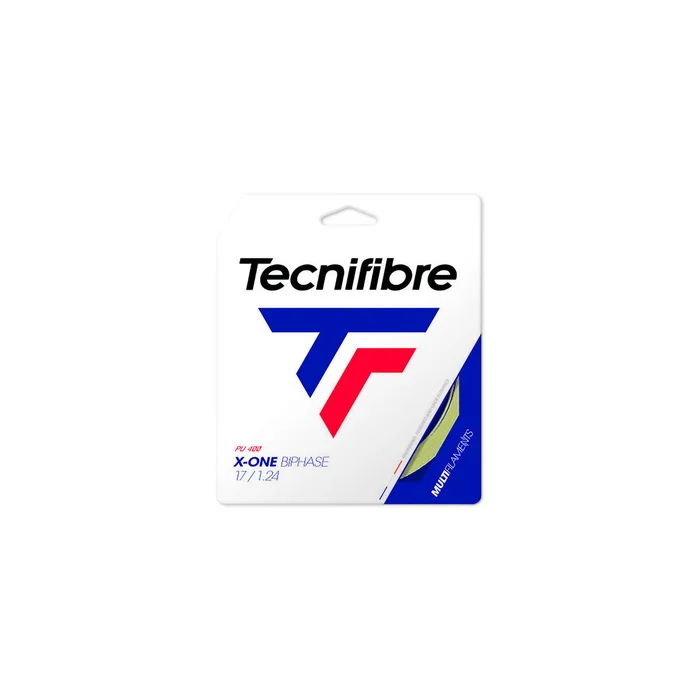 Cuerda de tenis MANILLAR TECNIFIBRE X-ONE BIPHASE 130 NATURAL
