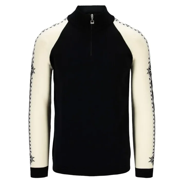 Dale of Norway Geilo, sweater, hommes, noir/blanc Prix Bas