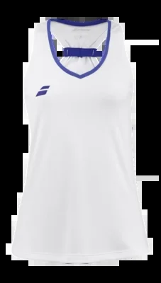 Débardeur Babolat Femme Play Tank Top White