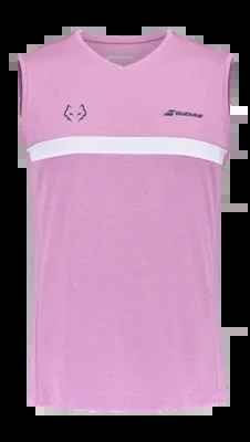Débardeur Babolat Homme Muscle Tank Juan Lebron Rose Heather