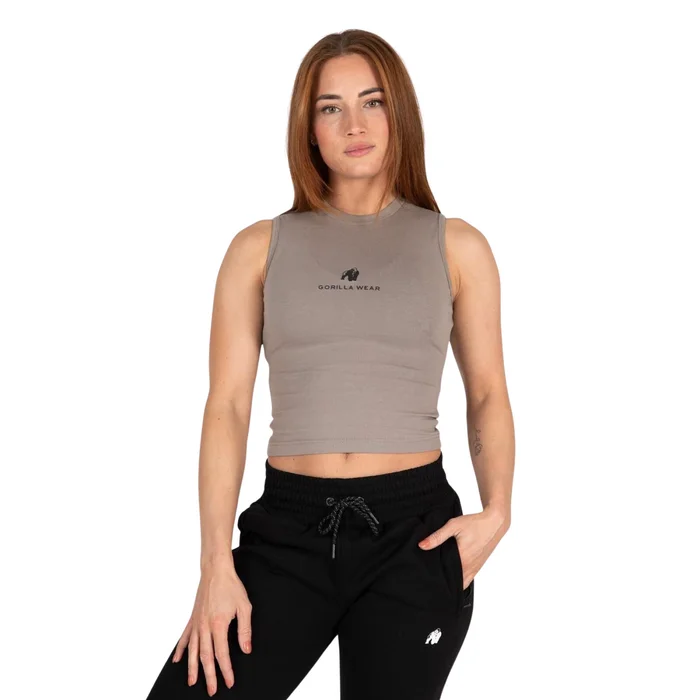 Débardeur court femme Gorilla Wear Livonia [Taille L]