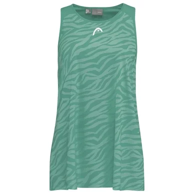 Débardeur de Tennis HEAD Women Agility Tanktop Nile Green Print