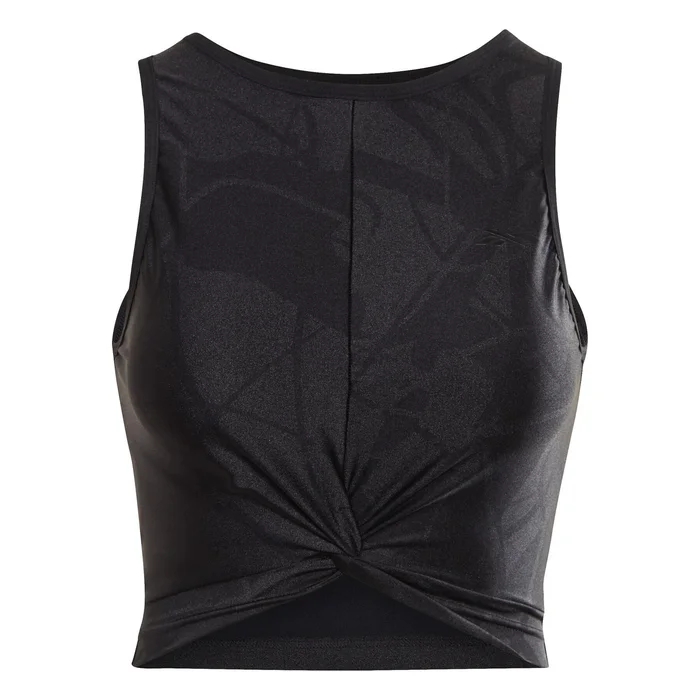 Débardeur femme Reebok Shiny Yoga Scribble Crop