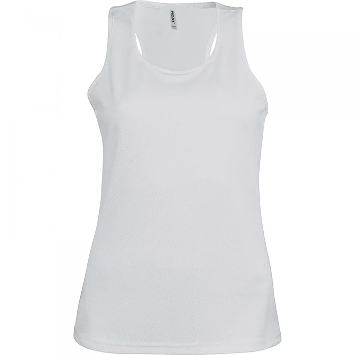 Débardeur femme Sport Proact blanc