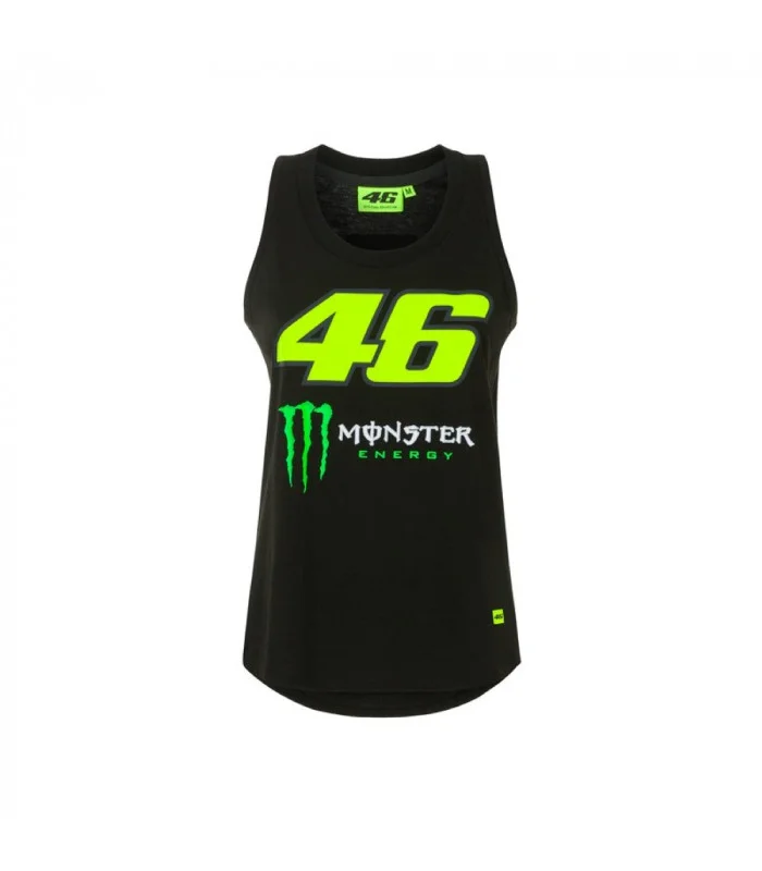 Débardeur Femme VR46 Dual Monster Energy Valentino Rossi Officiel MotoGP