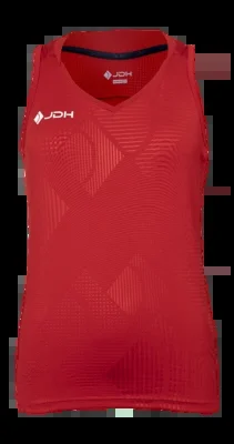 Débardeur JDH Femme Carbon Pro Tank Red