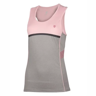 Débardeur K Swiss Women Hypercourt Speed Light Grey Mel Coral Blush