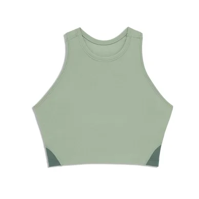 Débardeur On Running Femme Movement Crop Moss Ivy