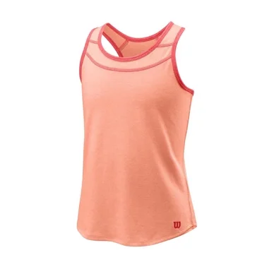 Débardeur Wilson Fille Competition Tank Papaye