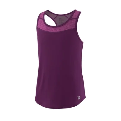 Débardeur Wilson Girls UWII Hybrid Dark Purple Very Berry
