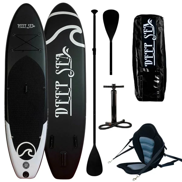 Deep Sea Tabla SUP Set Kayak Pro 300cm, Negro