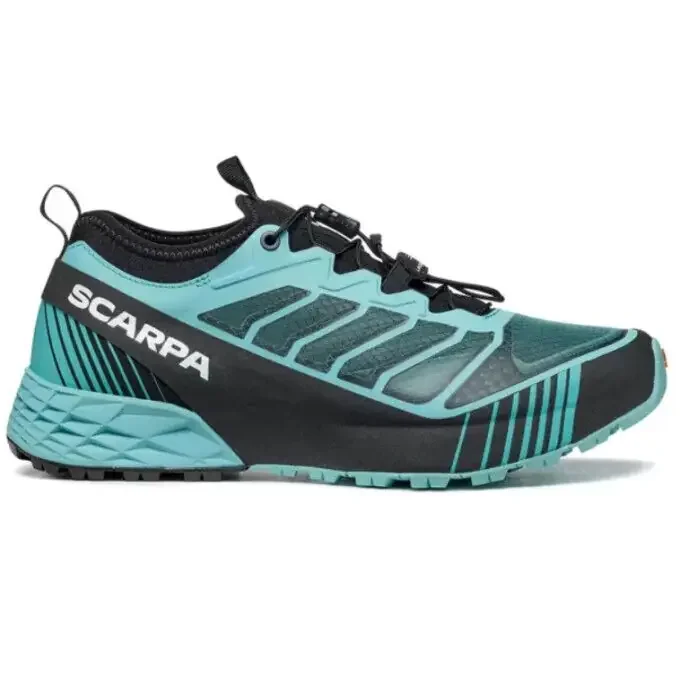 Dernier Modèle Chaussures de trail Scarpa RIBELLE RUN WMN Aqua Black
