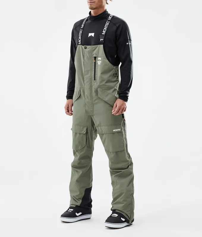 Dernier Modèle Montec Fawk Pantalon de Snowboard Homme Greenish