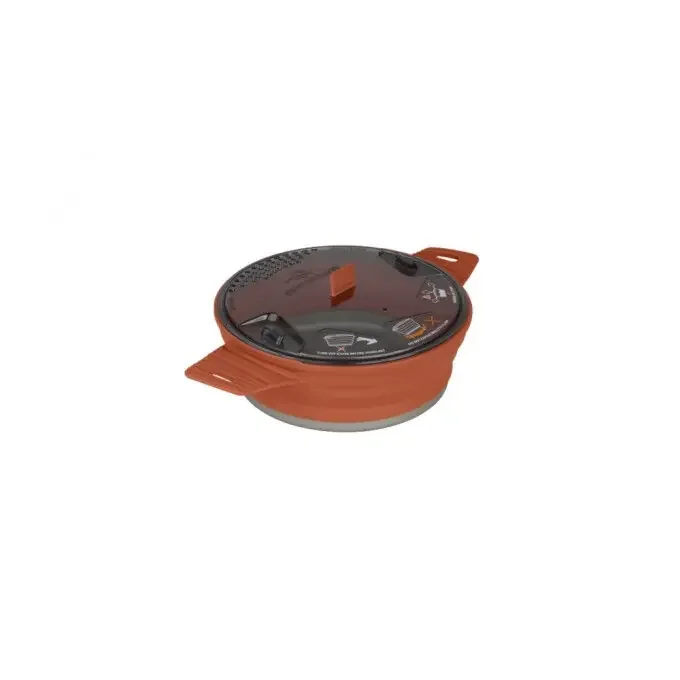 Dernier Modèle Popote pliante Sea to Summit X POT SMALL 1.4 L Rust