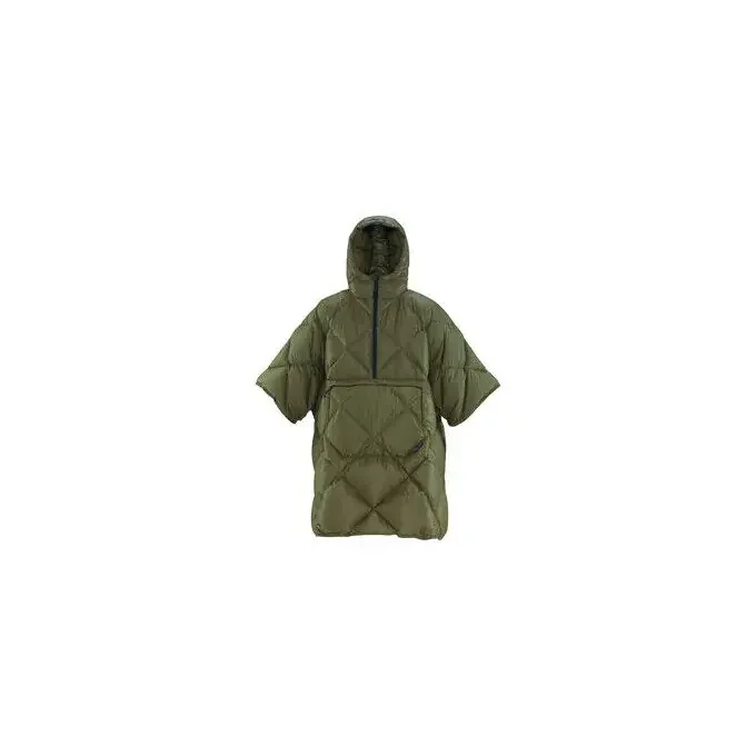 Dernière Chance Poncho-couverture Therm-a-Rest Honcho Poncho Down en Dark Olive