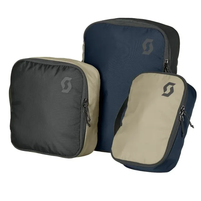 Dernière Chance Scott Packing Cube Day Remix Bag, lot de 3, beige/gris/bleu