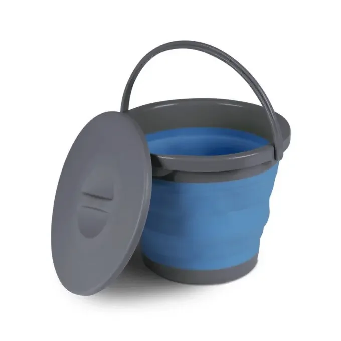 Dernière Chance Seau Kampa COLLAPSIBLE BUCKET 5L blue