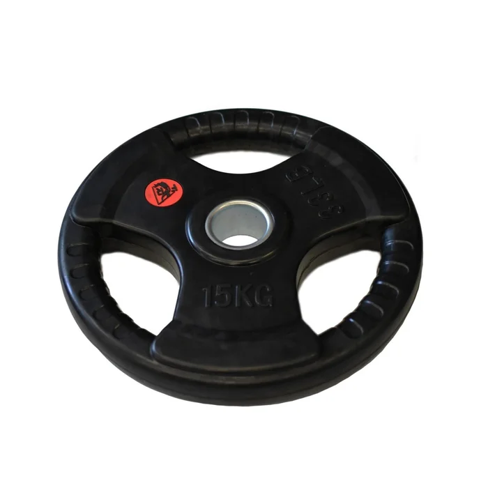 Disque de musculation Olympique avec poignées Fit & Rack 15 kg [Taille 15 kg]
