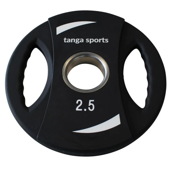 Disque de poids en TPU Tanga sports 22 cm [Taille 2,5 kg]
