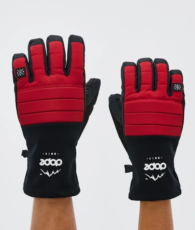 Dope Ace 24 Gants de Ski Deep Red Meilleur Prix