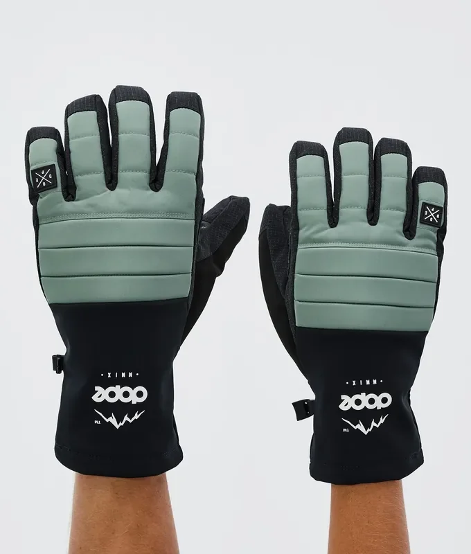 Dope Ace 24 Gants de Ski Faded Green Achat Immédiat