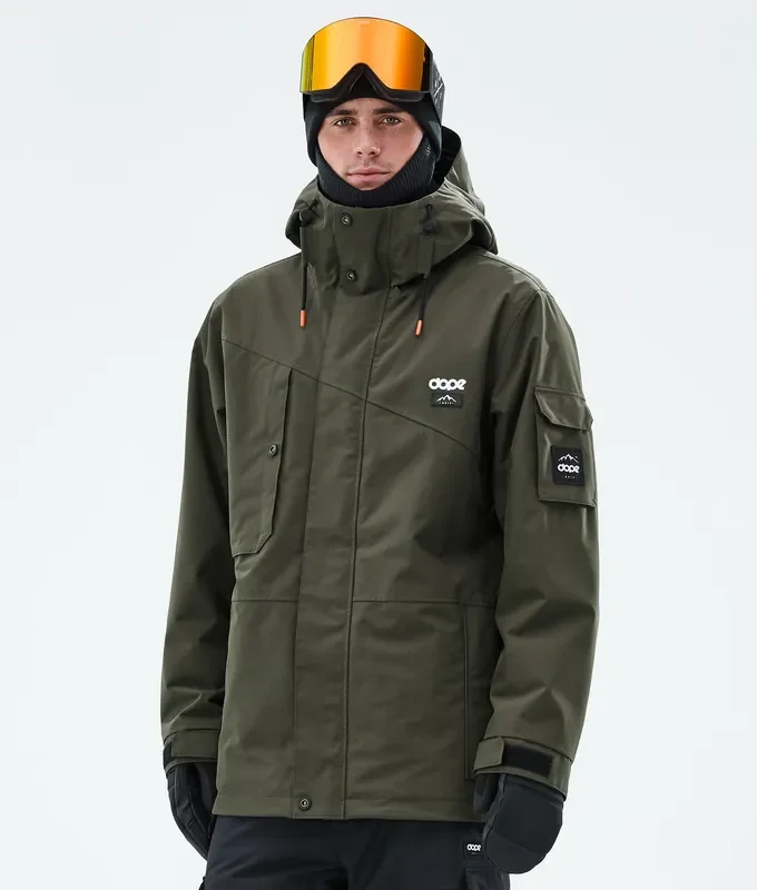 Dope Adept Veste Snowboard Homme Olive Green Achetez Aujourd’hui