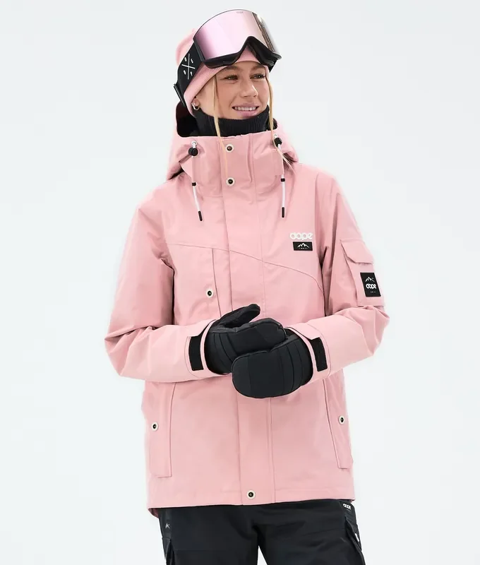Dope Adept W Veste Snowboard Femme Soft Pink Promotion