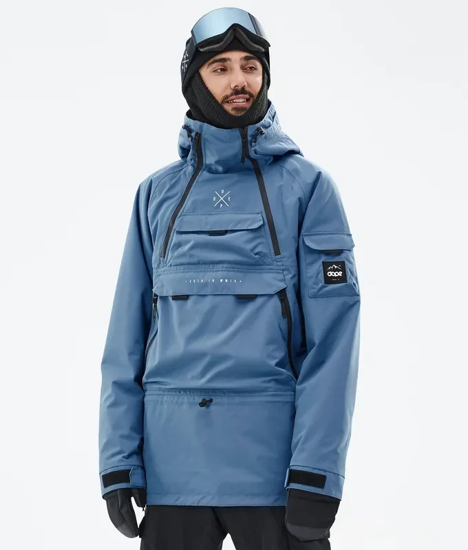 Dope Akin Veste Snowboard Homme Blue Steel Super Prix