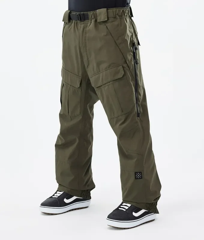 Dope Antek 22 Pantalon de Snowboard Homme Olive Green Meilleure Vente