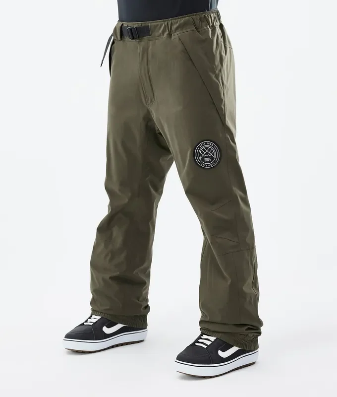 Dope Blizzard 22 Pantalon de Snowboard Homme Olive Green Bon Marché