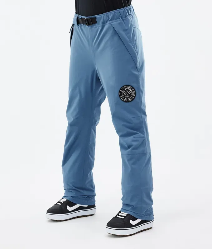 Dope Blizzard W 22 Pantalon de Snowboard Femme Blue Steel Produit De Marque