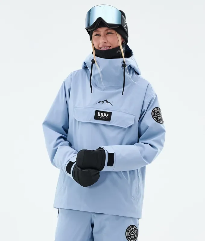 Dope Blizzard W Veste Snowboard Femme Light Blue Commande En Gros