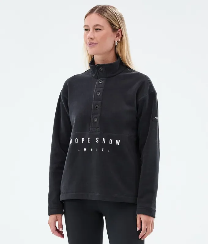 Dope Comfy W Sweat Polaire Femme Black Commander Maintenant