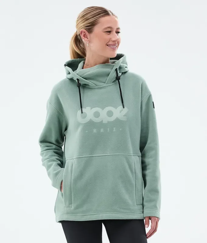 Dope Cozy II W Pull Polaire Femme Faded Green Achat Immédiat